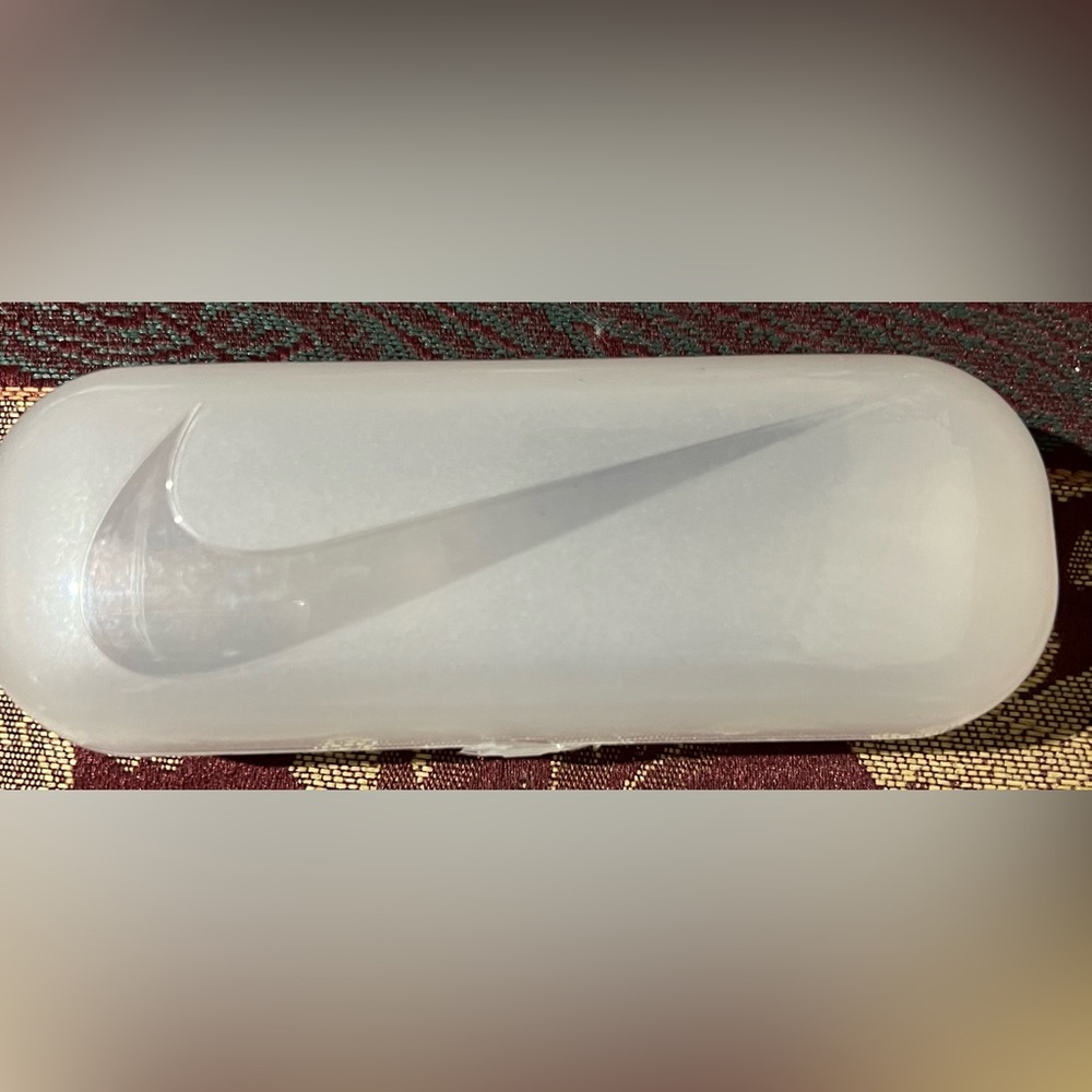 Nike plastic eye glass case